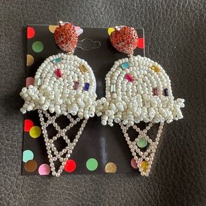 Ice cream 🍦 pierced earrings from Bauble Barr